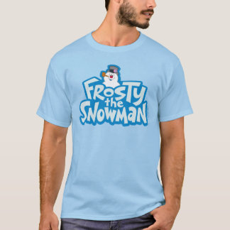 Camiseta Frosty the Snowman™ | Logotipo apilado congelado