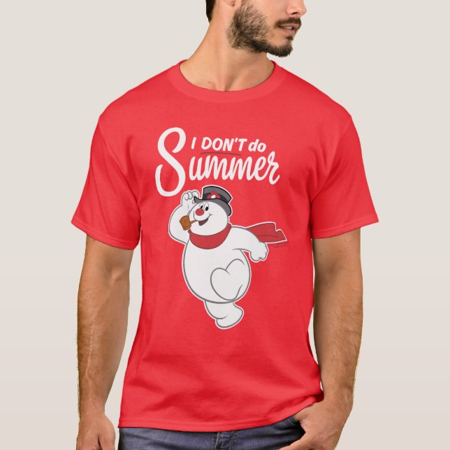 Camiseta Frosty the Snowman™ | No hago verano (Anverso)