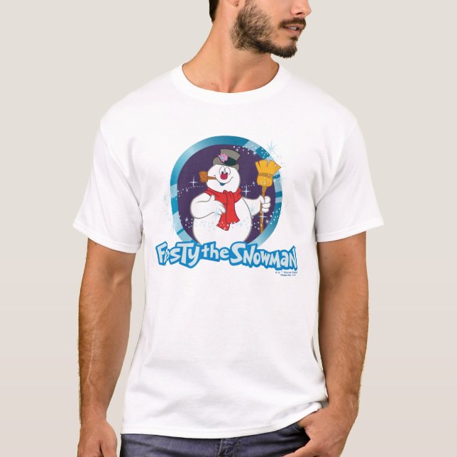 Camiseta Frosty the Snowman™ | Retrato escarchado mágico (Anverso)
