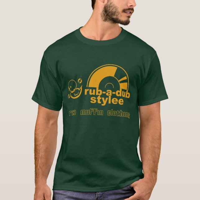 Camiseta Frotación-UNO-Copia Stylee (oro) (Anverso)