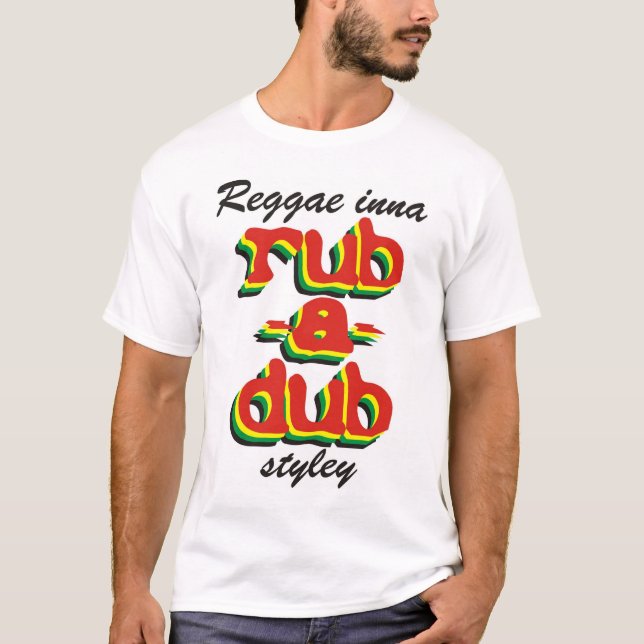 Camiseta Frotación-UNO-Copia Styley de Inna del reggae (Anverso)