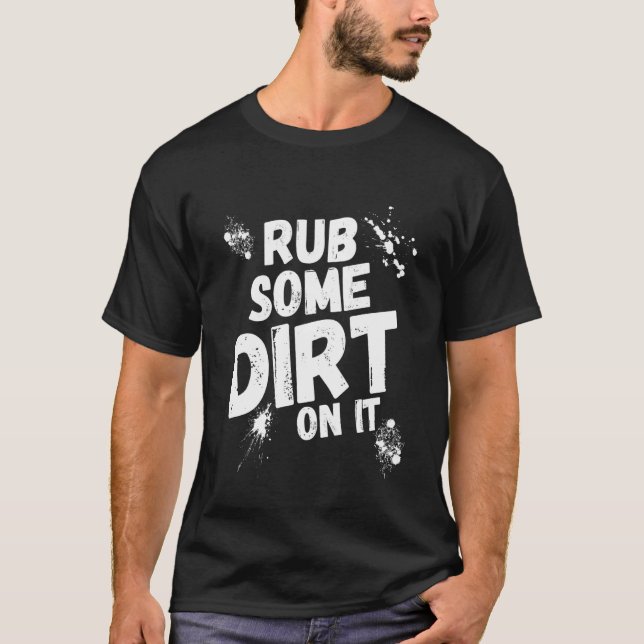 Camiseta Frótale Un Poco De Tierra Béisbol Softbol (Anverso)