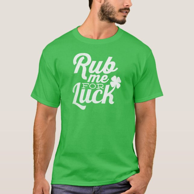 Camiseta Fróteme para el día del St. Patricks de la suerte (Anverso)