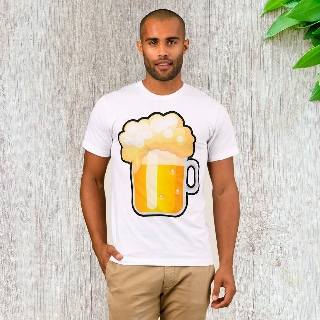 Camiseta Frothy Beer Mug (Subido por el creador)