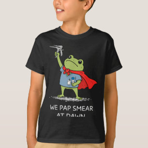 Camiseta Frotis de Papanicolaou al amanecer Espejo divertid
