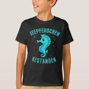 Camiseta Frühschwimmer Seepferdchen bestanden Schwimmen