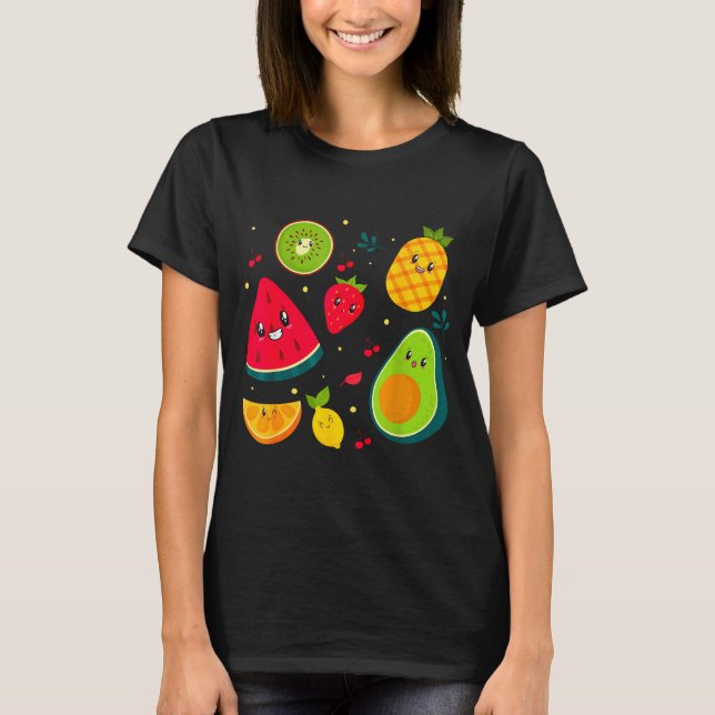 Camiseta Fruit Costume Sweet Tea Fruit Salad Men Women Coup (Anverso)