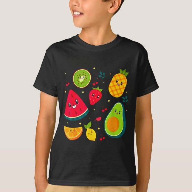 Camiseta Fruit Costume Sweet Tea Fruit Salad Men Women Coup (Anverso)