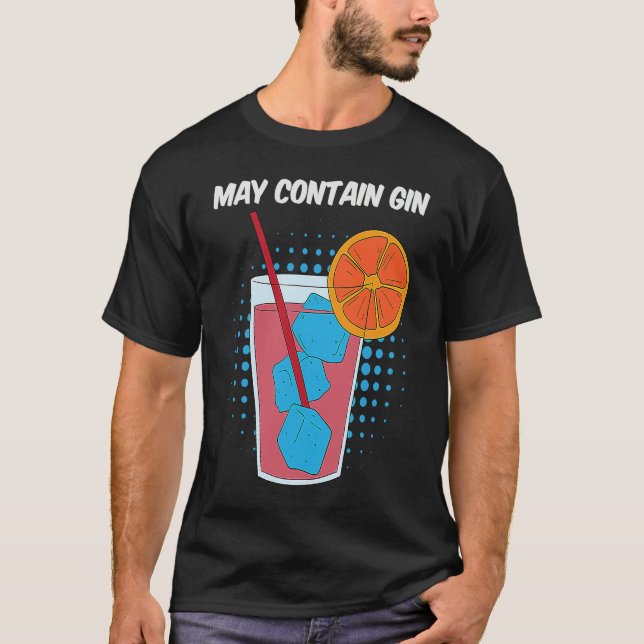 Camiseta Fruit Juice That May Contain Gin Funny (Anverso)