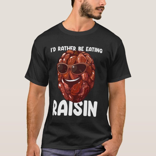 Camiseta Fruit Lover Gardener Prefiero Comer Raisin (Anverso)