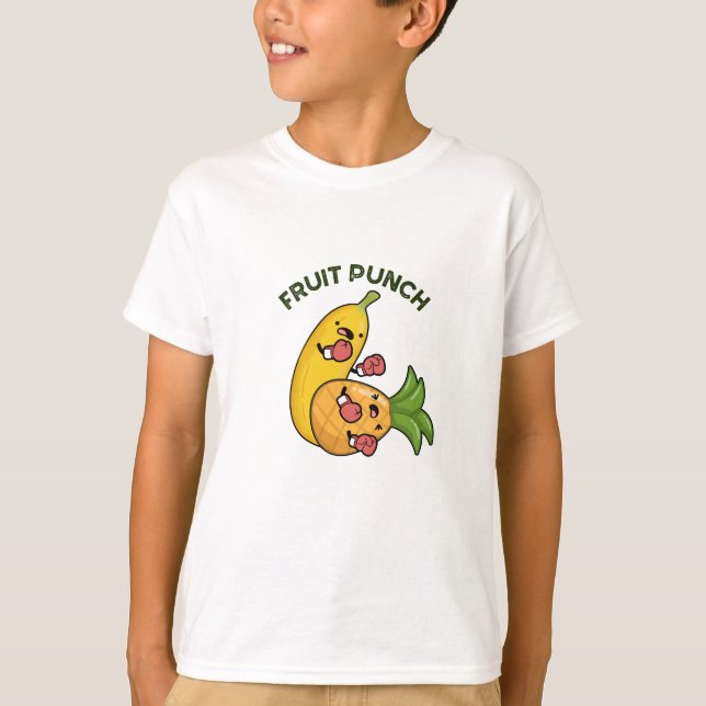 Camiseta Fruit Punch Funny Bebe Pun (Anverso)