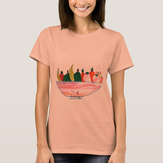 Camiseta Fruit Salad arte personalizado divertido (Anverso)