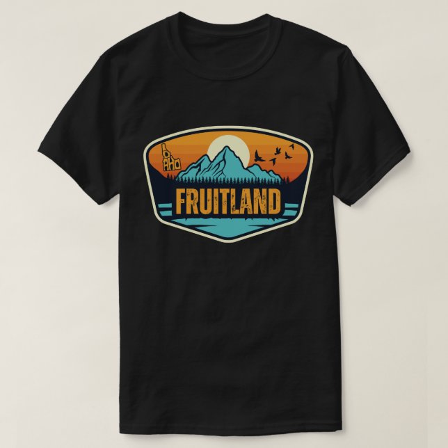 Camiseta Fruitland, Idaho (Diseño del anverso)