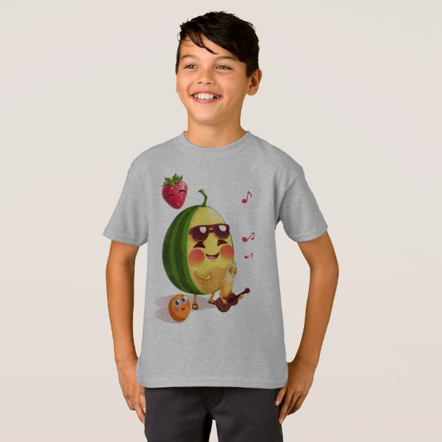 Camiseta Fruity Faces (Anverso completo)