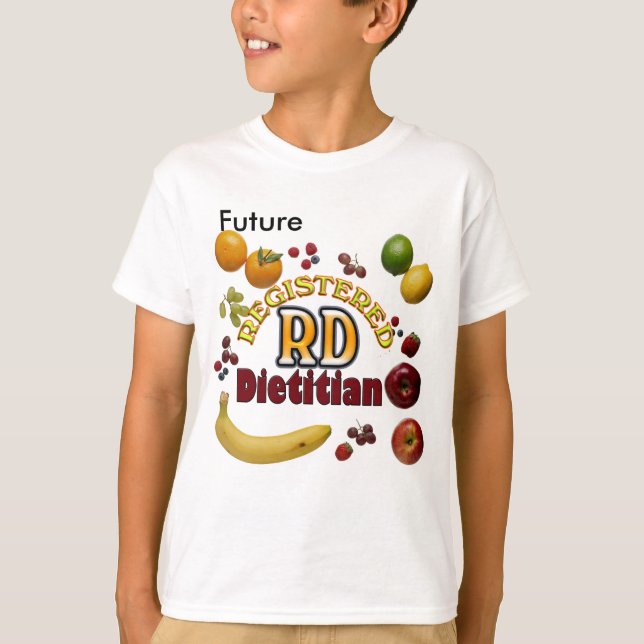 CAMISETA FRUITY RD - DIETITIANO REGISTRADO (Anverso)