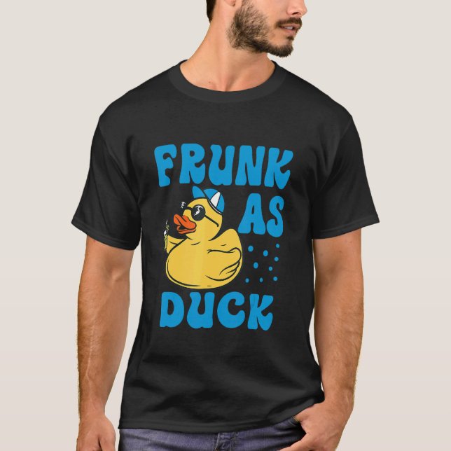 Camiseta Frunk As Duck Rubber Duck Bebe Humor Meme 7 (Anverso)