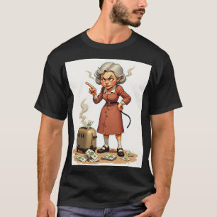 Camiseta Frustración de Mamá Gruñona Tareas Domésticas Toal