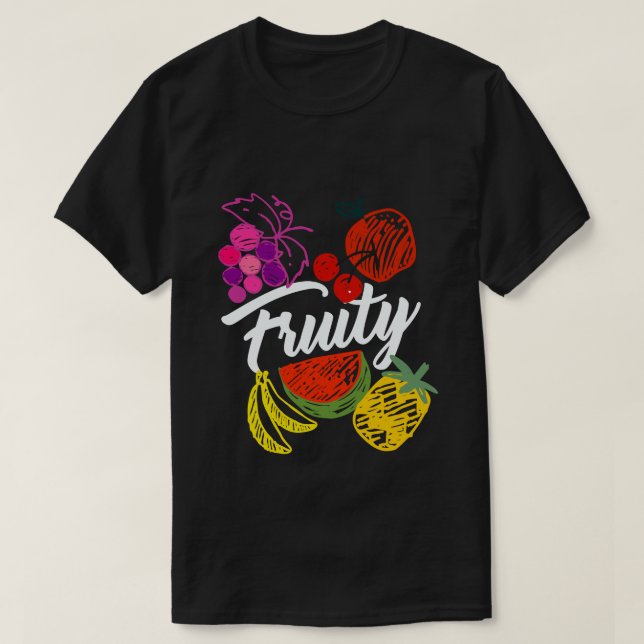 CAMISETA FRUTA (Diseño del anverso)