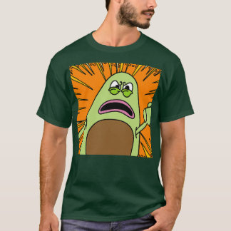 Camiseta Fruta aguacate 3 divertida