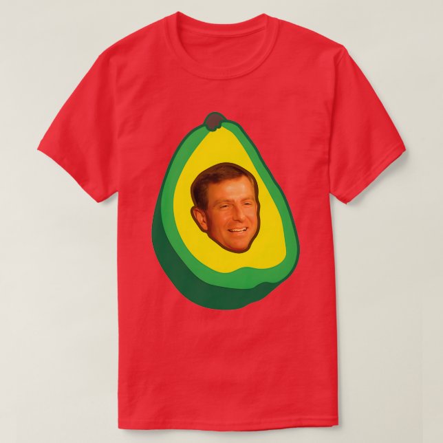 Camiseta fruta aguacate Essential (Diseño del anverso)