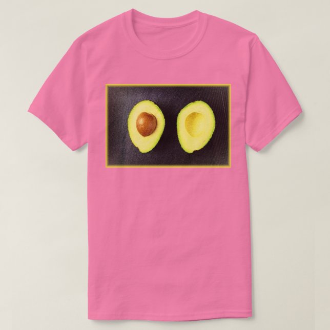 Camiseta "Fruta aguacate" Foto Cute. ¡Hazte con una en Zazz (Diseño del anverso)