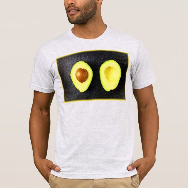 Camiseta "Fruta aguacate" Foto Cute. ¡Hazte con una en Zazz (Anverso)
