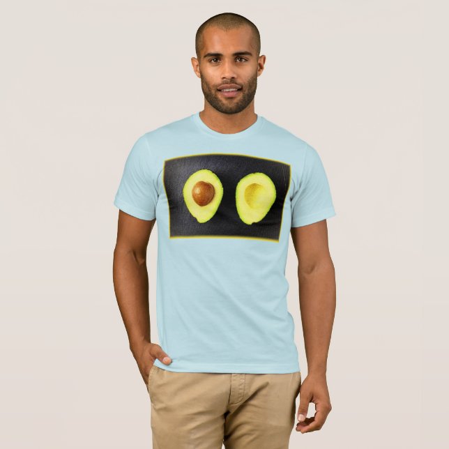 Camiseta "Fruta aguacate" Foto Cute. ¡Hazte con una en Zazz (Anverso completo)