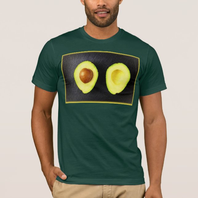 Camiseta "Fruta aguacate" Foto Cute. ¡Hazte con una en Zazz (Anverso)