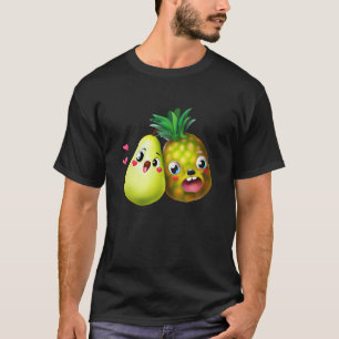 Camiseta Fruta Ama Pera y Piña