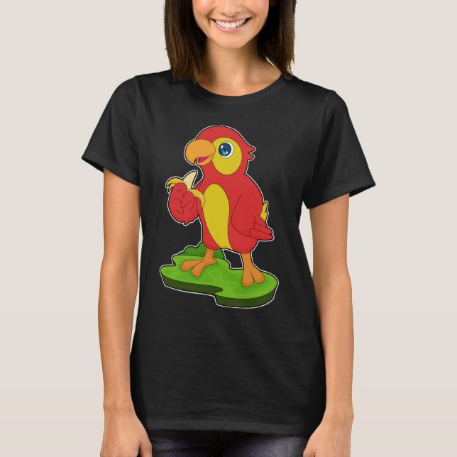Camiseta Fruta bananera de loro (Anverso)