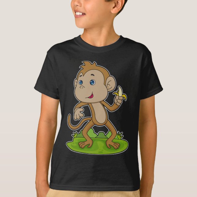 Camiseta Fruta bananera de mono (Anverso)
