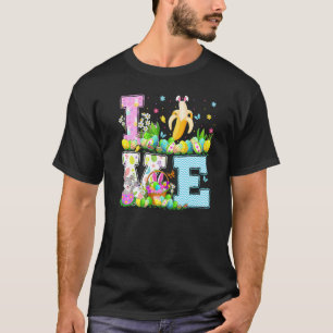 Camiseta Fruta bananera Semana Santa Huevos Caza Divertida 