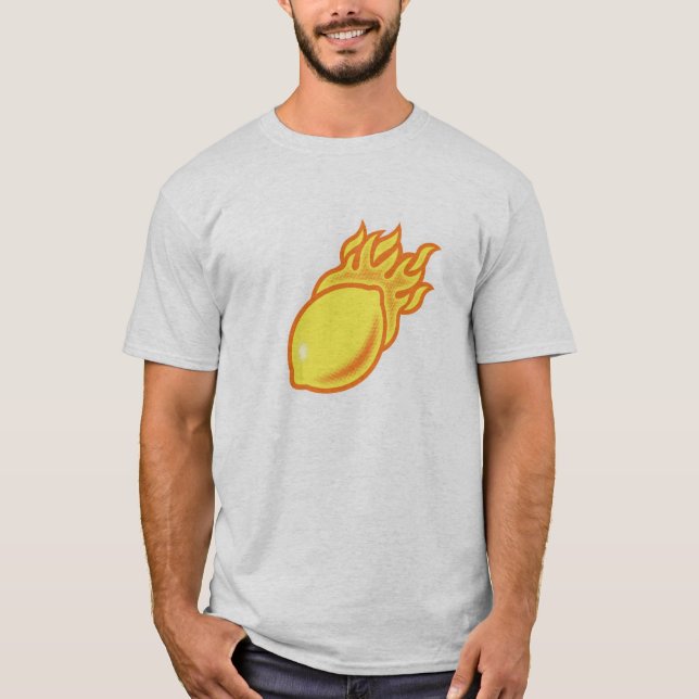 Camiseta Fruta cítrica ardiente (Anverso)