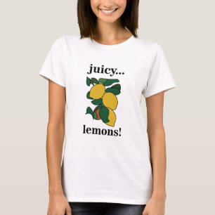 Camiseta Fruta cítrica de limón Verano 