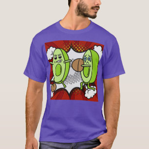 Camiseta Fruta de aguacate divertida 5
