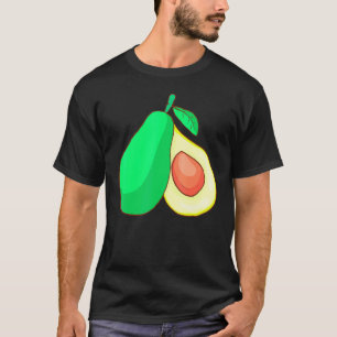 Camiseta Fruta de aguacate vegana vegetariana comida