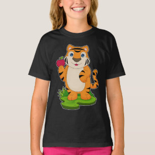 Camiseta Fruta de Apple del tigre