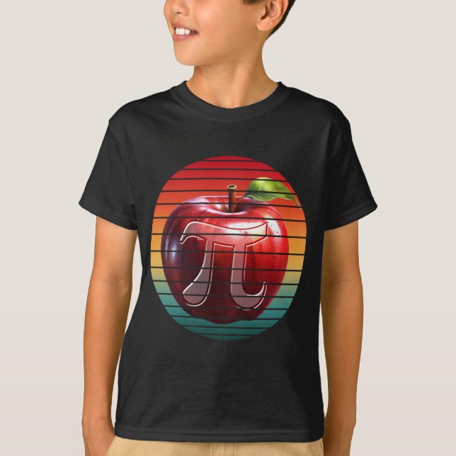Camiseta Fruta de Apple moderna y moderna de moda para el D (Anverso)