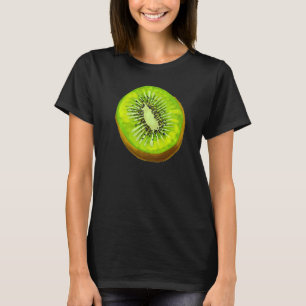 Camiseta Fruta de ave kiwi vacaciones de verano fiesta en l