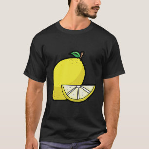 Camiseta Fruta de cítricos limón limón