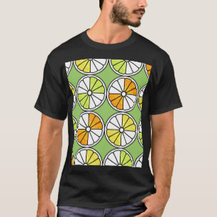 Camiseta Fruta De Cítricos, Verano Sin Marea.