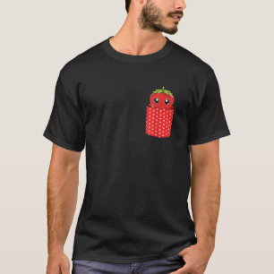 Camiseta Fruta de ferry rojo de verano Kawaii Pocawber