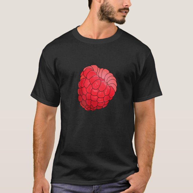 Camiseta Fruta de frambuesa (Anverso)