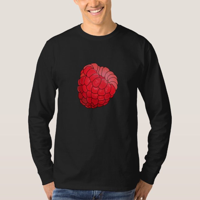 Camiseta Fruta de frambuesa (Anverso)