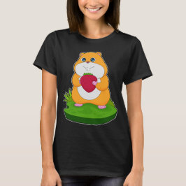 Camiseta Fruta de fresa de Hamster