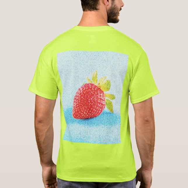Camiseta "Fruta de fresa" Foto Cute. ¡Hazte con una en Zazz (Reverso)