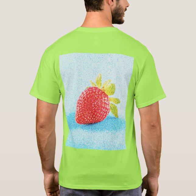 Camiseta "Fruta de fresa" Foto Cute. ¡Hazte con una en Zazz (Reverso)