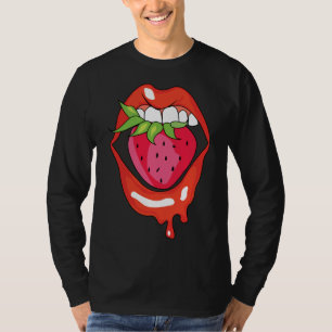 Camiseta Fruta De Fresa Saludable Y Deliciosa Fruta De Vera