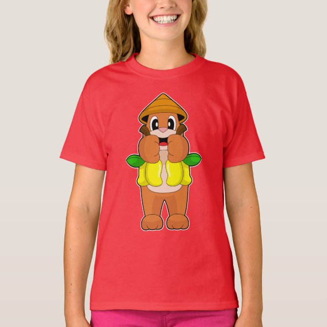 Camiseta Fruta de granjero de oso (Anverso)
