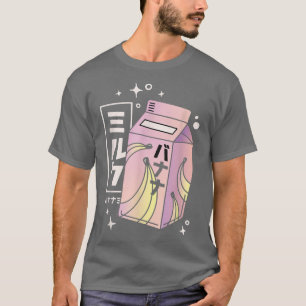 Camiseta Fruta de la leche de plátano Vegetarianos de la co